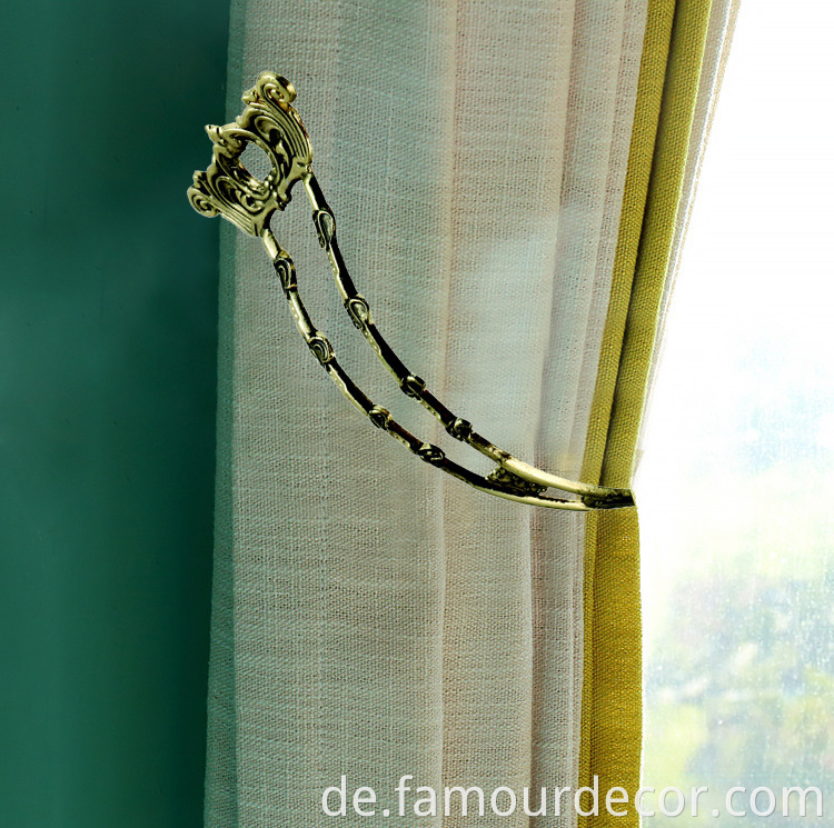 European Curtain Tassel Hook Curtain Rod Accessories